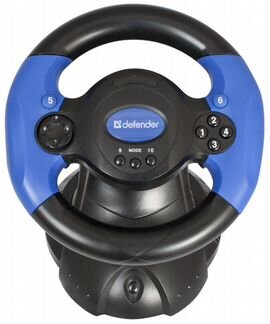 Игровой руль Defender Challenge Mini LE Синий