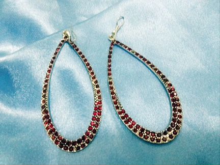 Серьги красивые, бижутерия, сережки женские