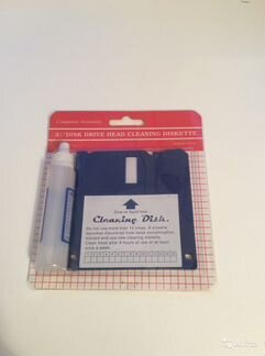 Очиститель для дисковода
