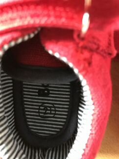 Красные новые пинетки р21