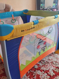 Манеж складной детский Babies P-2HP