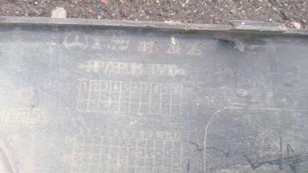 Юбка заднего бампера Mercedes E W212 2009-13