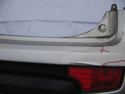 Бампер задний Kia Soul G4FC 2009