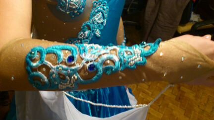 Платье для бальных танцев, стандарт