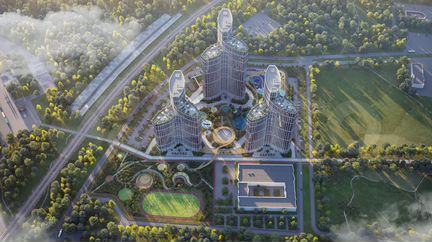 3-к квартира, 96 м², 12/39 эт.