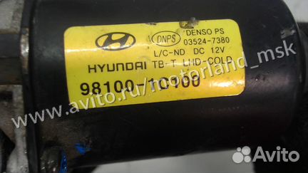 Моторчик дворников передний Hyundai Getz, 2003