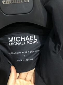 Пуховик michael kors