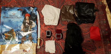 Новогодний детский костюм пирата Джека Воробья