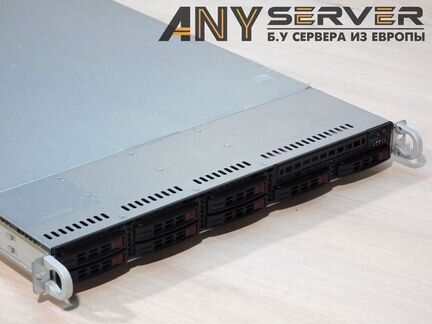 Сервер Supermicro 1027R 2xE5-2667 96Gb 8x2.5