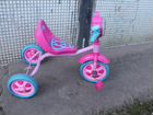Велосипед детский трехколесный. для девочек