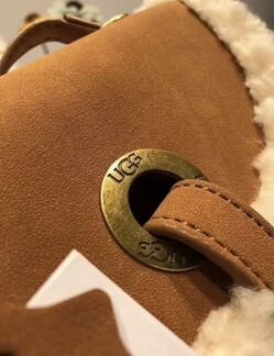 Кожаная, замшевая сумка женская UGG, последняя кол