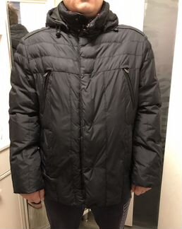 Мужской пуховик, размер 54