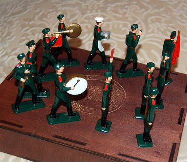 Солдатики Полный набор серия 74 мм копия из олова