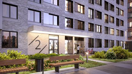 2-к апартаменты, 61.2 м², 4/29 эт.