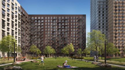 2-к квартира, 65.1 м², 3/33 эт.