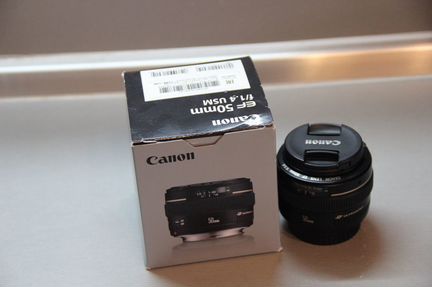 Объектив Canon EF 50mm f/1.4 USM