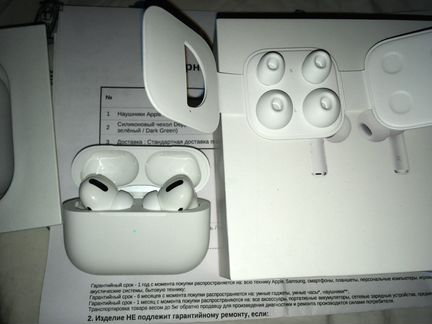 Беспроводные наушники apple airpods pro оригинал н