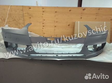 Бампер передний Ауди А4 Б8 с 2011 по 2015 год