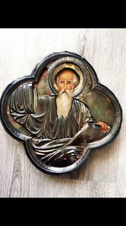 Старинная икона XIX века