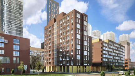 3-к квартира, 107.2 м², 2/35 эт.