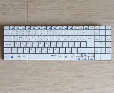 Клавиатура беспроводная Rapoo E9070 White