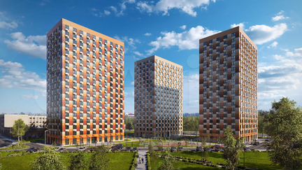 2-к квартира, 49.4 м², 10/19 эт.
