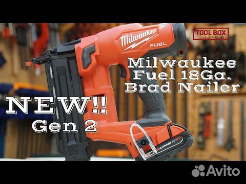 milwaukee m18 fuel gen 2 brad nailer